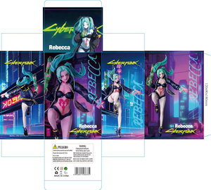 Figura de Anime Cyberpunk Edgerunners Rebecca, Modelo de Pie, Juguete, Regalo de Cumpleaños, Figura Coleccionable, Decoración de Escritorio, Regalo - Product Image 4