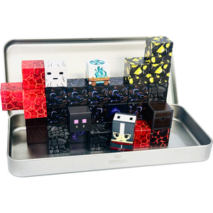 Travel Magnetic Blocks Magnetic Cubes <strong>Game</strong> with Iron Box 35 PCS Magnet Tiles Building Blocks Toddler Toy Creative Kids <strong>Games</strong> Toy - Product Image 2