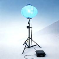 Tour d'éclairage gonflable à halogénures métalliques 1000W, fabrication chinoise |   Solution d'éclairage portable montée sur trépied