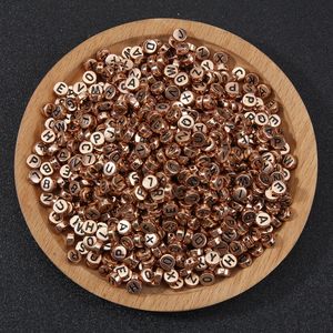 <span class=keywords><strong>Perles</strong></span> de lettre dorée de 7mm pour la fabrication de bijoux, <span class=keywords><strong>perles</strong></span> de lettre d'<span class=keywords><strong>alphabet</strong></span> acrylique bricolage 100 pièces/paquet - Product Image 6