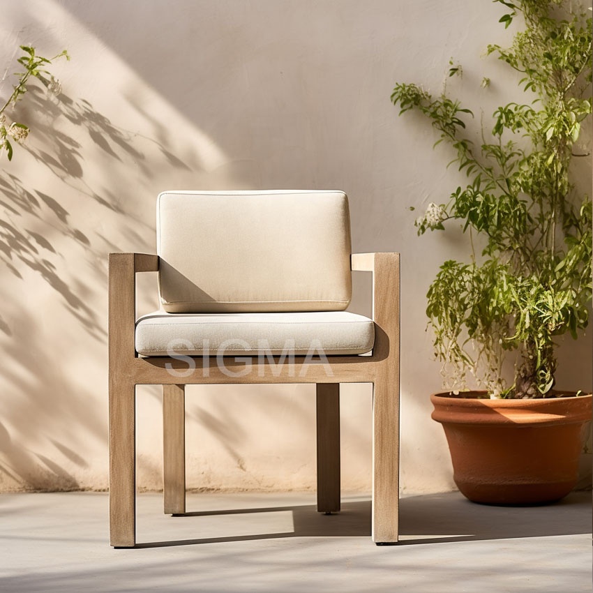 Modern all weather high quality patio garden table and chairs restaurant outdoor furniture dining set