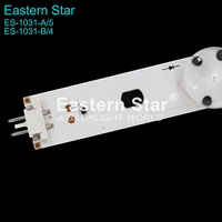 Barre LED ES-1031 LGE_WICOP_49inch_UHD/FHD_REV05_A_150514 pour téléviseur LG 49LF5100 Rétroéclairage LED 4A+4B A:555MM B:440MM