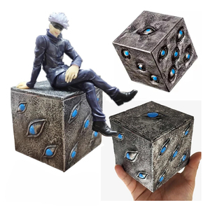 Statuetta Collezionabile di <span class=keywords><strong>Gojo</strong></span> <span class=keywords><strong>Satoru</strong></span> da Jujutsu Kaisen, 10CM, Figura in PVC <span class=keywords><strong>Anime</strong></span> Giapponese - Product Image 1