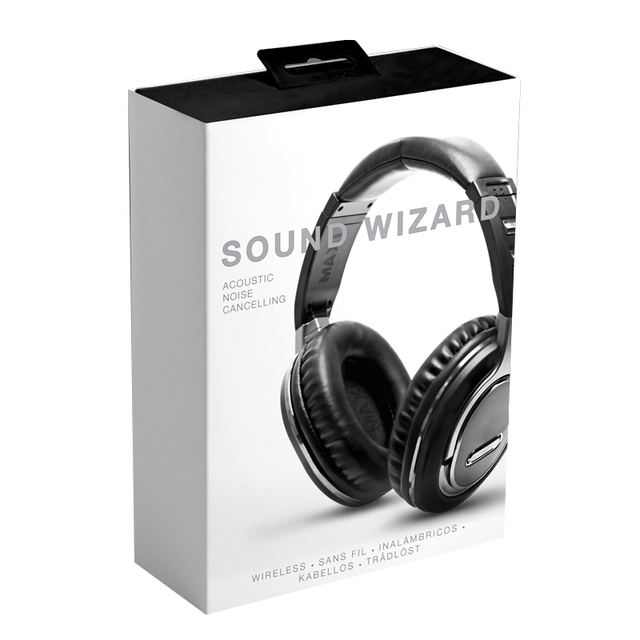 Custom Luxury Cardboard Empty Earphone Packing Wireless Headphone Gift Packaging Box for Headsets