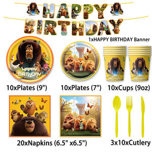 Nuovi Arrivi: Articoli per Feste a Tema Hoppers Ecologici, Decorazioni di Compleanno, Piatti, Bicchieri, Tovaglie e Tovaglioli di Carta Usa e Getta - Product Image 4