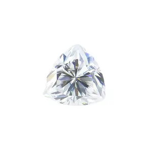 Triangle cut cvd gemstone jewelry lab grown gemstones fashion excellent cut vvs clarity lab grown diamond