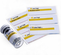 Étiquettes d'identification personnalisées, autocollantes, imperméables, pour flacons de 3 à 30 ml