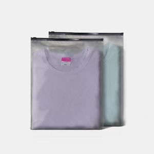 ถุงบรรจุภัณฑ์พลาสติกรีไซเคิลได้สำหรับงานแสดงสินค้าซูเปอร์มาร์เก็ตด้ามจับซิป ldpe/HDPE โลโก้พิมพ์แบบกำหนดเอง - Product Image 4