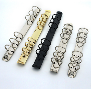 Nhà Máy Trực Tiếp Chính Xác Kim Loại Lỏng Lá Binder Nhẫn Cơ Chế Cho A4 A5 A6 A7 Máy Tính Xách Tay Tùy Chỉnh Chất Kết Dính Clip Kế Hoạch Acces - Product Image 2