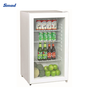 ตู้เย็นมินิบาร์แบบตั้งโต๊ะขนาด 130 ลิตร ตู้แช่เย็นแบบมองเห็นได้ - Product Image 6