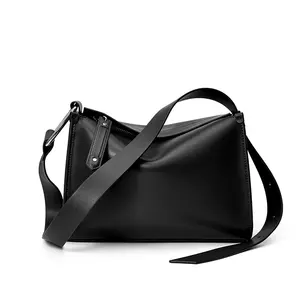 Cowhide Bag 2023 New Women's Bag Made of Genuine Leather, Unique and Luxury, Women's One Shoulder Crossbody Bag