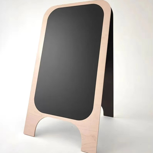 DIY Sandwich Board A-Frame <b>Signs</b> <b>Personalized</b> Plywood <b>Wooden</b> a Frame Chalkboard Outdoor A-frame Advertising Sign, - Product Image 1