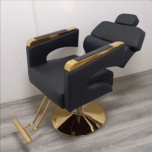 Chaise de coiffeur sobrée 2025, chaise dédiée aux salons de coiffure, chaise de barbier - Product Image 1