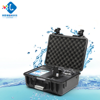 Lanende LD-BZ Testeur de qualité de l'eau portable multi-paramètres haute définition avec écran tactile 8 pouces, système d'exploitation Android, pour eaux chargées