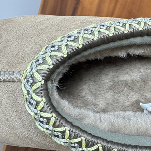 2025 Women's Thick-Soled Korean Style <strong>Loafers</strong> Closed Toe Plush Lined <strong>Fur</strong> Upper Warm Casual Half for Winter - Product Image 6