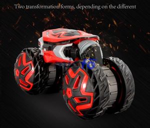 Voiture RC de drift à 4 canaux rotative à 360°, jouet télécommandé déformable à roues torsadées, voiture de cascade d'escalade, câble USB, intérieur-extérieur - Product Image 5