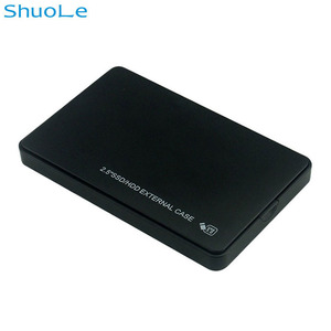 Carcasa externa para disco duro USB 3.0 de 2,5 pulgadas para disco duro SATA, carcasa de plástico con cable y funda - Product Image 3