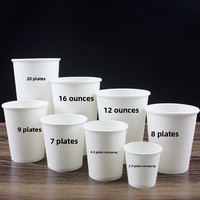 Gobelets en carton blanc à paroi simple avec couvercles pour café, écologiques, jetables, 250 ml, pour usage domestique et commercial, emballage en carton entier, vente en gros