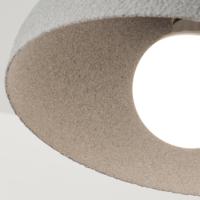 Lustre LED en mousse EPS, suspension sculpturale minimaliste, finition mate, éclairage pour îlot de cuisine et salles à manger