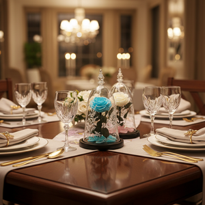 Regalos de San Valentín Lovebay, Flores Preservadas de Tacto Real, Flores Eternas de Larga Duración, Rosa Preservada en Cúpula de Cristal - Product Image 5