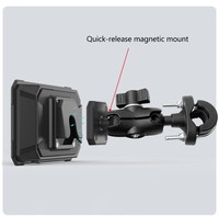 Bestsonic 1000nits Pantalla Táctil para Motocicleta de 6.25'' Compatible con Guantes, Navegación Car Play sin Distracciones para Conducción en Todo Clima
