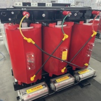 Transformateur sec isolé en résine époxy personnalisé 50 kVA 100 kVA 160 kVA 200 kVA, haute et basse tension 10 kV 20 kV, 100 % cuivre, modèle SC12
