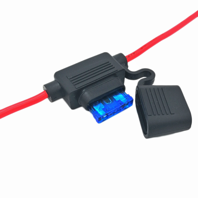 High Quality IP55 Waterproof Automotive Inline 15A Standard Fuse Holder