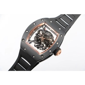 Montre mécanique haut de gamme pour homme, tendance 2026, boîtier en fibre de carbone ajouré, style mode - Product Image 4