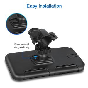 Support de téléphone étanche pour vélo, support de guidon de moto, sac de rangement universel pour vélo, scooter, support de téléphone portable - Product Image 4