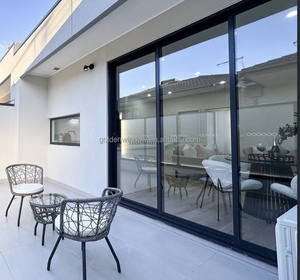 Xu hướng 2025 thiết kế hiện đại Nhà cửa trượt Úc Sản phẩm mới phá vỡ nhiệt nhôm kính trượt và xếp chồng cửa - Product Image 2