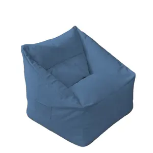 Konfor hattı poli keten kapalı şişme koltuk, fasulye çanta kılıfı koltuk minderi, fasulye çanta kılıfı birçok boyut ve renk mevcuttur