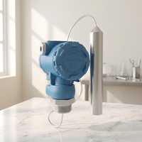 Niveaumètre hydrostatique câblé en acier inoxydable Weistoll, portée 100 m, protection IP68, pour rivière/puits profond, précision 0,25 %