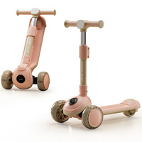 Haute qualité 3 roues PU Light-Up aluminium pliable Kick Scooter moderne de luxe bon pour une utilisation en extérieur jouet pour enfants garçons filles