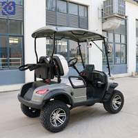 Voiture de golf de luxe CAMP, voiturette de golf à essence, 2 places, mini club car avec batterie au lithium