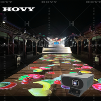 Projecteur de sol portable HOVY avec écran LCD holographique 3D, prix, projection interactive au laser pour parc d'attractions