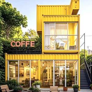 ร้านค้าเคลื่อนที่เชิงพาณิชย์กลางแจ้ง ร้านค้ามือถือสุดสร้างสรรค์ ดีไซน์ภายในร้านค้ามือถือยอดนิยมบนอินเทอร์เน็ต บ้านสำเร็จรูป - Product Image 3