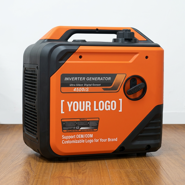 Ultra Silent 4.0kW Portable Inverter Generator 3500 Watts Lightweight Gasoline Power Station for Camping RV Caravan Trip