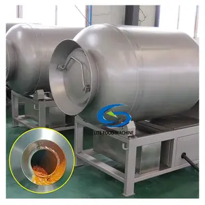 Stainless Steel Hydraulic Meat Food Vacuum Tumbler Chicken Tumble Marinate 500kg Marinator Machine