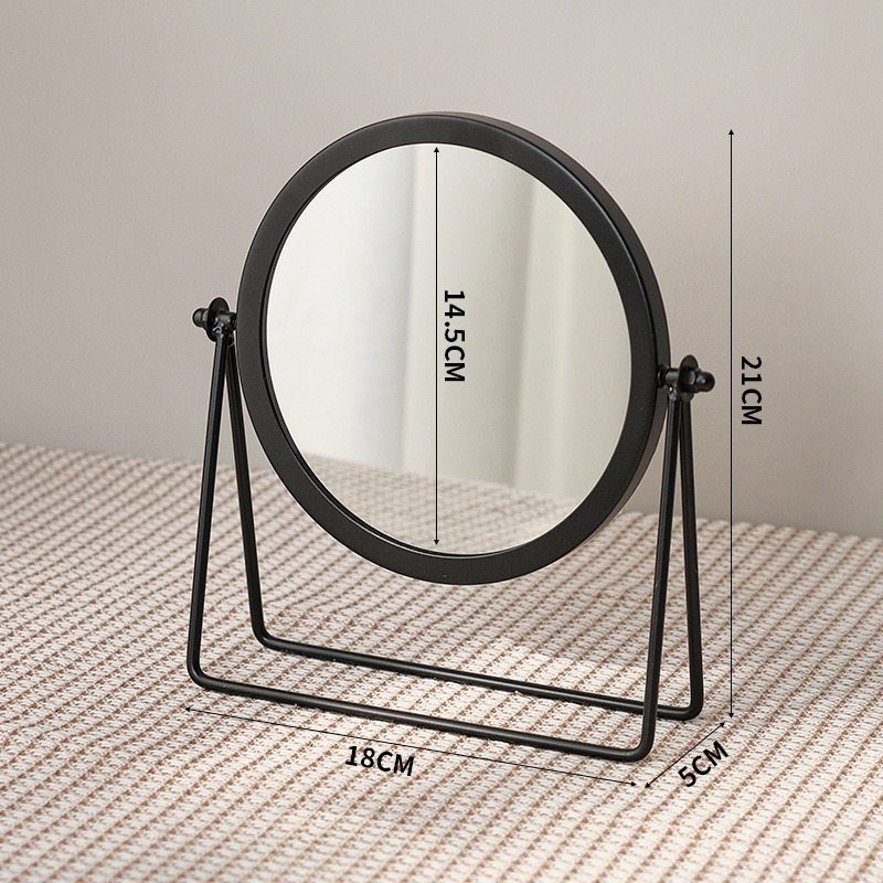 Miroir de support noir