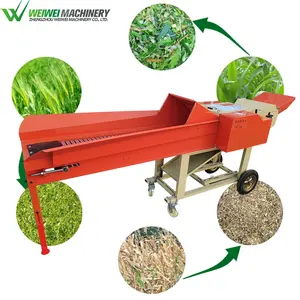 Weiwei 9ZR-8T Processing Chaff Cutter Machine Chop Price Low Electric Sale Of New Grass Animal Feed Manufacturer