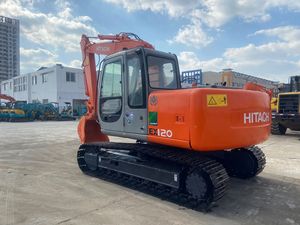 Excavadora Hidráulica Usada Hitachi EX120 Modelo 2024, 12 Toneladas, Motor, Caja de Cambios y Bomba 90% NUEVA, para Construcción/Agricultura - Product Image 1
