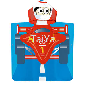 Séchage rapide super absorbant Personnalisé Microfibre À Capuche Enfant dessin animé Peignoir Adolescent Enfants Adulte Natation Serviette <span class=keywords><strong>De</strong></span> Plage <span class=keywords><strong>Poncho</strong></span> - Product Image 3