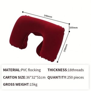Promoción de Fábrica: Almohada de Viaje Personalizada con Diseño de Cabeza de Juguete, Almohada de Cuello en Forma de U - Product Image 2