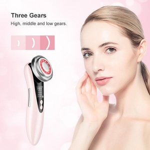 เครื่องนวดหน้าด้วยกระแสไฟฟ้า EMS 4 โหมด เครื่องนวดหน้าความถี่สูงสำหรับดูแลผิวหน้า เครื่องนวดหน้าสำหรับดูแลผิวที่บ้าน - Product Image 4