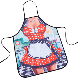 Tabliers adultes drôles série sexy tenue de femme de chambre tablier pour la cuisine BBQ fête cosplay - Product Image 1