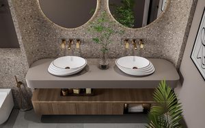 Lavabo de Cerámica Moderno de Primera Calidad con Diseño Ingenioso, Resistente al Agua, para Baño de Hotel - Product Image 6