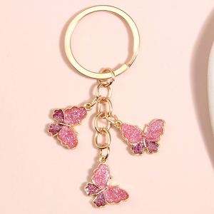 Llaveros de Dibujos Animados con Pedrería para Niñas y Mujeres, Decoración para Bolsos, Regalos, Llavero de Mariposa - Product Image 5