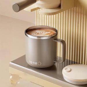 Taza de Acero Inoxidable 304 de Doble Pared con Aislamiento al Vacío, Tapa con Aislamiento Térmico de 6 a 12 Horas, a Prueba de Fugas y Resistente a Caídas, para Café de Oficina - Product Image 4