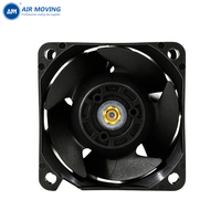 Ventilateur axial DC à commande PWM avec deux roulements à billes AM6038M12B 60x60x38mm pour châssis de serveur, onduleur