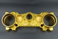 Pièces détachées de moto Haojin de haute qualité, en alliage d'aluminium 6082, colliers de fourche universels, collier de fourche à amortisseur